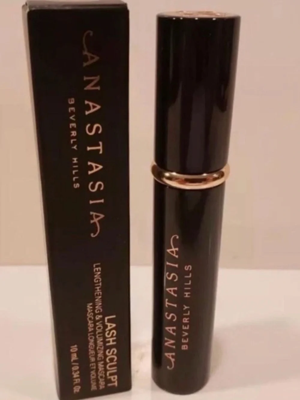 Anastasia Beverly Hills Lash Sculpt Mascara — Black with Gold Accents
